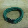 kelly green weave bracelet
